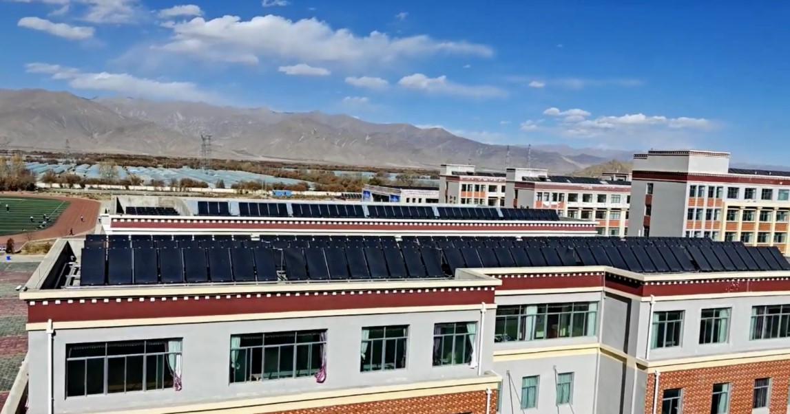 信任源自品质︱金亨太阳能供暖工程获得业主好评！