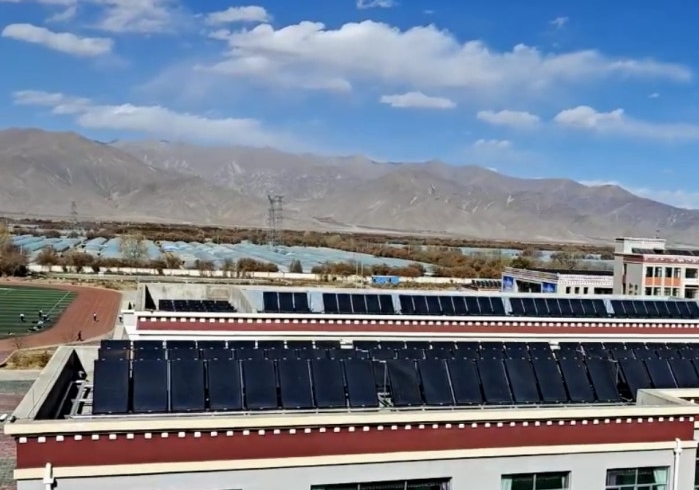信任源自品质︱金亨太阳能供暖工程获得业主好评！
